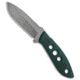 Tom Krein Krein Knives K9 Model 6 Fixed Blade Knife Forest G-10 3.75&quot; Stonewash, Green, D2, adult, BHQ-131751