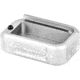 Toni System +1 Round Magazine Extension for Tanfoglio Small Frame for IDPA, Silver, 1, PAD15TS-SI