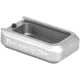 Toni System +1 Round Pad Magazine Extension for CZ Shadow, Silver, 1, PAD1CZ-SI