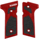 Toni System 3D Grips for Beretta M9A3-M9A4-92X Full Size, Red, GBM9A3-RE