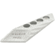 Toni System 3D Thumb Rest for Sti, Left Side, Right Hand Shooter, Silver, AD3DSXSTI-SI