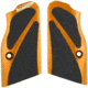 Toni System 3D Ultra Short Grips - Small Frame for Tanfoglio, Orange, DGTFS3DC-OR