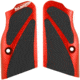 Toni System 3D Ultra Short Grips - Small Frame for Tanfoglio, Red, DGTFS3DC-RE