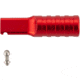 Toni System Bolt Handle for Winchester Sx4 - Browning Fusion - Browning Maxus, Red, LASX4-RE
