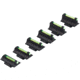 Toni System Dovetail Sight for Carbine, Height 8 mm, Green Fiber Optic 1.5mm, CVH8