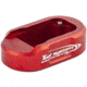 Toni System Ergonomic Magazine Pad Extension +1 Round for Beretta 92X, Red, 1, PAD92X-RE