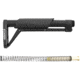 Toni System Fixed Stock 11In - Buffer Spring Included, Black, CF11AR15-BK