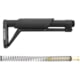 Toni System Fixed Stock 11In - Buffer Spring Included, Black, CF11AR15-BK