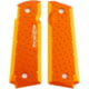 Toni System Long Grips 1911-Vibram Grip, Orange, G1911VL-OR