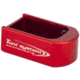 Toni System Magazine Pad Extension +2 Rounds for Beretta 92-96-98-M9A1-M9A3-Elite LTT, Red, 2, PAD98S-RE