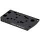 Toni System Optic Ready Base Plate for Red Dot Type B for Tanfoglio Stock II Optic Post 2022, Black, OPXTAN3B