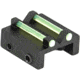 Toni System Rear Sight for Rib Less Than 10,1mm With Green Optic Fiber 1.5 mm, Black, TV10
