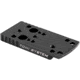 Toni System Red Dot Base Plate Type A for Tanfoglio Stock II Optic, Black, OPXTAN2A
