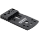 Toni System Red Dot Dovetail Base Plate Type A for Beretta 92X Performance, Black, OPXB92XA