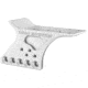 Toni System Scope Mount Micro Red Dot Connection for STI Dvc 2011 Open Post 2015, Slide Width 23,5mm, Silver, AMDSTI2-SI