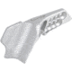 Toni System Thumb Rest for Left-Handed Shooter for Beretta 92X, Silver, B92XDX-SI