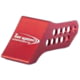 Toni System Thumb Rest, Open Model - 10 Holes, Red, AD10OP-RE