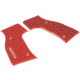 Toni System Vibram Grips for AR15 Handle, Red, GUVI-RE