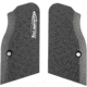 Toni System Vibram Ultra Short Grips - Large Frame for Tanfoglio Domina And Limited Custom In The Unica Set-Up, Black, DGTVC-BK