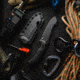 Toor Knives Egress Fixed Blade Knife, 4.875 in CPM-S35VN Steel Blade, G10 Carbon Handle, Egress-Carbon