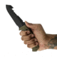 Toor Knives Egress Fixed Blade Knife, 4.875 in CPM-S35VN Steel Blade, G10 Covert Green Handle, Egress-Covert Green