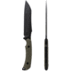 Toor Knives Fathom Fixed Blade Knive, 6,5 in, D2 Steel, Gan Green, Fathom-Gan-Green