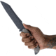 Toor Knives Fathom Fixed Blade Knive, 6,5 in, D2 Steel, Thresher Grey, Fathom-Thresher-Grey