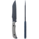 Toor Knives Fathom Fixed Blade Knive, 6,5 in, D2 Steel, Thresher Grey, Fathom-Thresher-Grey