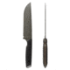 Toor Knives Field 1.0 Fixed Blade Knife, 6in, CPM 154 Steel, Walnut Dynamic Fluting Handle, Spanish Moss, Field 1.0-Spanish Moss