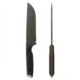 Toor Knives Field 1.0 Fixed Blade Knife, 6in, CPM 154 Steel, Walnut Dynamic Fluting Handle, Spanish Moss, Field 1.0-Spanish Moss