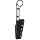 Toor Knives G10 Jank Shank Fixed Blade Knife, 3in, CPM S35VN Steel, Steel Handle, Black, G10 Jank Shank-Black