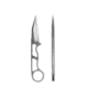 Toor Knives Jank Shank Fixed Blade Knife, 3in, CPM 35VN, Steel Handle, Slate, Jank Shank-Slate
