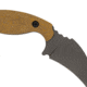 Toor Knives Karsumba Fixed Blade Knife, 2.5in, CPM S35VN, Canvas Micarta Handle, Burlap Natural, Karsumba-Burlap Natural