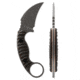 Toor Knives Karsumba R Fixed Blade Knife, 2.5in, CPM 154 Steel, G10 Handle, Burlap, Black Hydro Static, Karsumba -Burlap