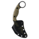 Toor Knives Karsumba R Fixed Blade Knife, 2.5in, CPM 154 Steel, G10 Handle, Tropic Thunder, Black Hydro Static, Karsumba - Tropic Thunder