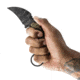 Toor Knives Karsumba R Fixed Blade Knife, 2.5in, CPM 154 Steel, G10 Handle, Tropic Thunder, Black Hydro Static, Karsumba - Tropic Thunder