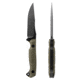 Toor Knives Krypteia Fixed Blade Knife, 4.0in, CPM S35VN Steel, G10 Handle, Covert Green, Krypteia-Covert Green