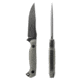 Toor Knives Krypteia Fixed Blade Knife, 4in, CPM S35VN, G10 Handle, Stealth, Krypteia-Stealth