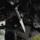 Toor Knives Krypteia S Fixed Blade Knife, 4in, CPM M4 Steel, G10 Handle, Phantom Grey, Black Hydro Static, Krypteia S - Phantom Grey