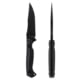 Toor Knives Krypteia S Fixed Blade Knife, 4in, CPM M4 Steel, G10 Handle, SoCom Black, Black Hydro Static, Krypteia S - SoCom Black
