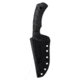 Toor Knives Mullet Fixed Blade Knife, 4.0 in, CPM 154 Steel, G10 Handle, Carbon, Mullet-Carbon