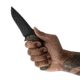 Toor Knives Mullet Fixed Blade Knife, 4.0 in, CPM 154 Steel, G10 Handle, Covert Green, Mullet-Covert Green