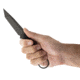 Toor Knives Serpent Fixed Blade Knife, 3.75in, CPM 3V Steel, G10 Handle, Caiman Green, Serpent-Caiman Green, EDEMO1