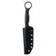 Toor Knives Serpent Fixed Blade Knife, 3.75in, CPM 3V Steel, G10 Handle, Shadow Black, Serpent-Shadow Black