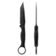 Toor Knives Serpent Fixed Blade Knife, 3.75in, Steel CPM3V, G10 Handle, Carbon, Serpent-Carbon
