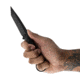 Toor Knives Serpent Fixed Blade Knife, 3.75in, Steel CPM3V, G10 Handle, Carbon, Serpent-Carbon