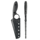 Toor Knives SOF Cortano Fixed Blade Knife, 3.175in, CPM-M4, Wharncliffe, G10 Handle, SoCom Black, The Cortano- Socom Black