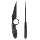 Toor Knives SOF Cortano Fixed Blade Knife, 3.175in, CPM-M4, Wharncliffe, G10 Handle, SoCom Black, The Cortano- Socom Black
