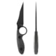 Toor Knives SOF Cortano Fixed Blade Knife, 3.175in, CPM-M4, Wharncliffe, G10 Handle, SoCom Black, The Cortano- Socom Black