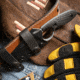 Toor Knives SOF Cortano Fixed Blade Knife, 3.175in, CPM-M4, Wharncliffe, G10 Handle, SoCom Black, The Cortano- Socom Black